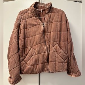 Free People Dolman Quilted Jacket. Size XS. Great Condition